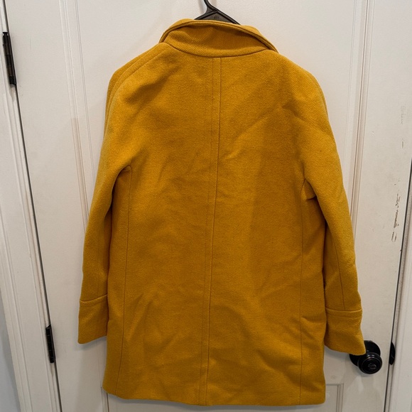 J. Crew Mustard Yellow  Coat - Picture 5 of 5